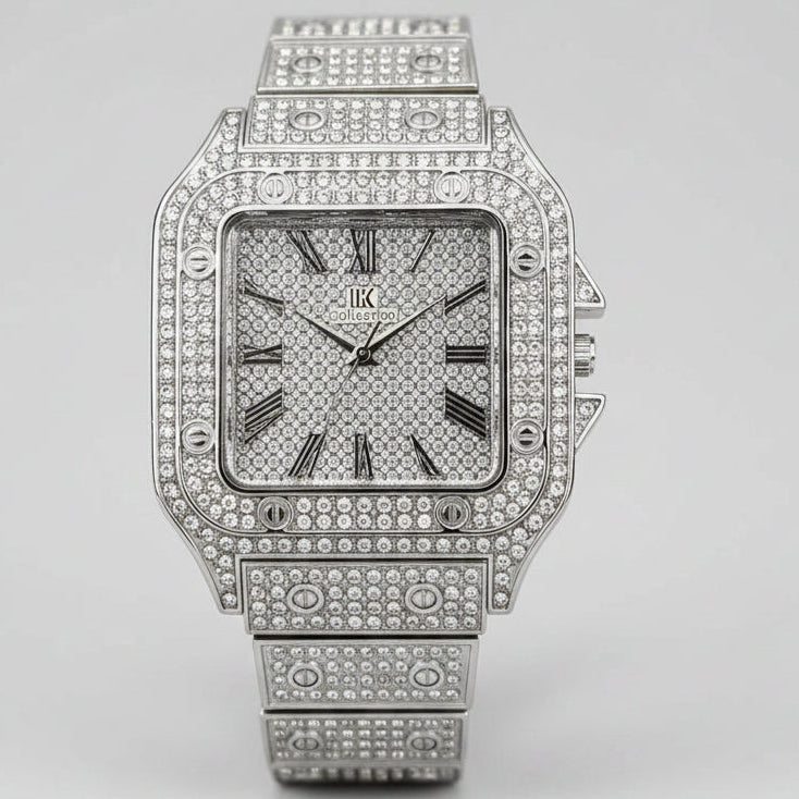 Horizon_Iced-Out_Square_Watch_silver