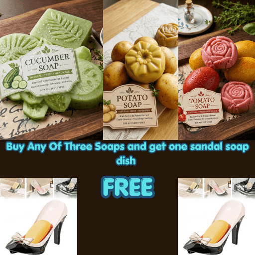 Botanical Cleansing Bundle | Organic Soap Selection & Accessory Interface