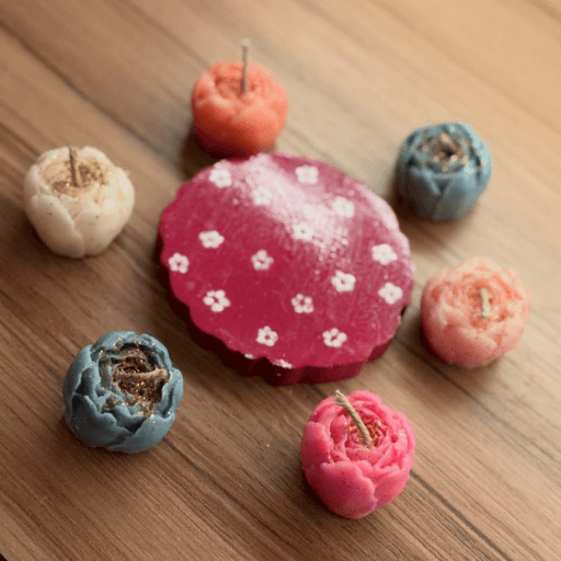 BotanicalLuminarySetHandcraftedFloralWaxInterface_2