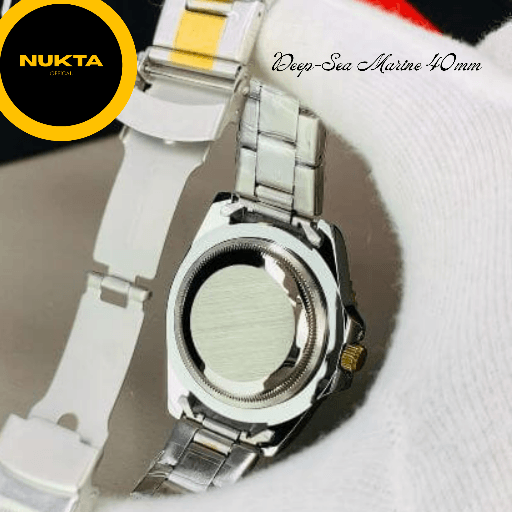 Deep-Sea Marine 40mm | Stainless Steel Diving Interface & Bezel