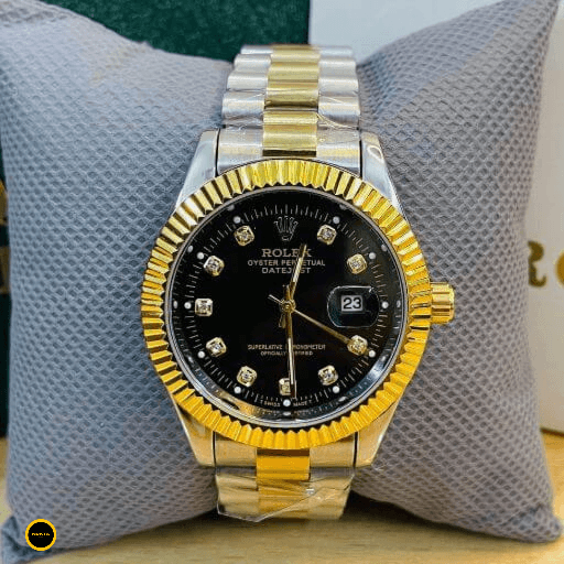 Horizon_41mm_Men_s_Black_Crystal_Dial_Two-Tone_Steel_Interface_1