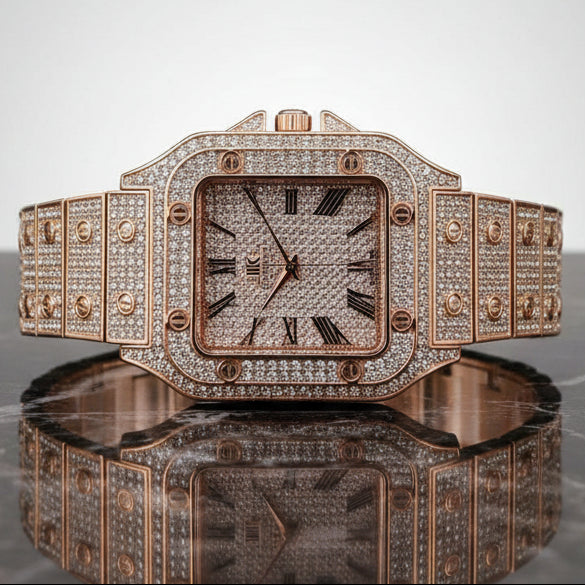 Horizon_Iced-Out_Square_Watch