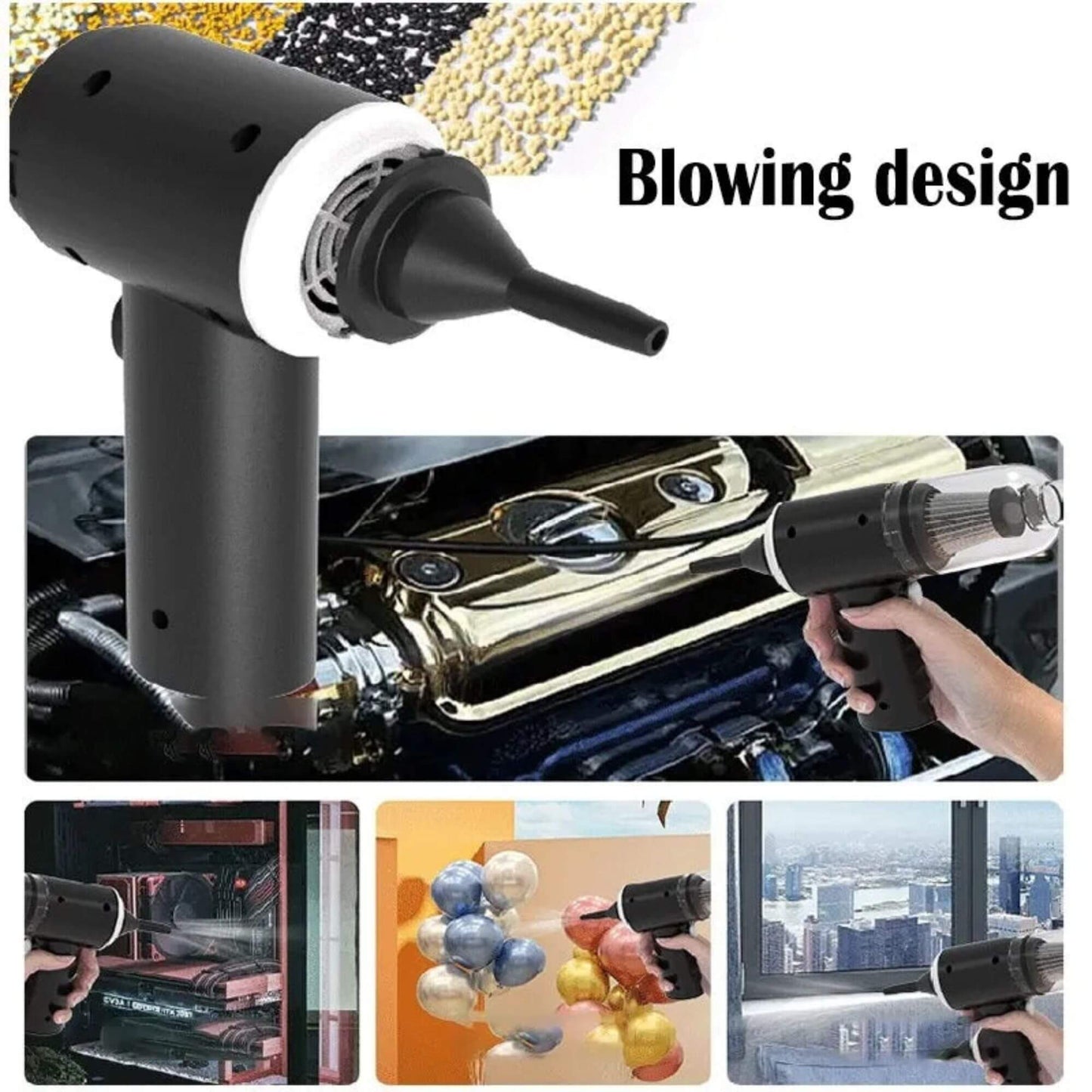 PortableCarVacuumCleanerRechargeable
